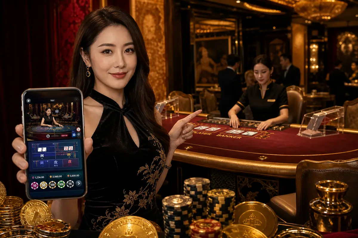 ekl88 Casino meja baccarat dealer langsung